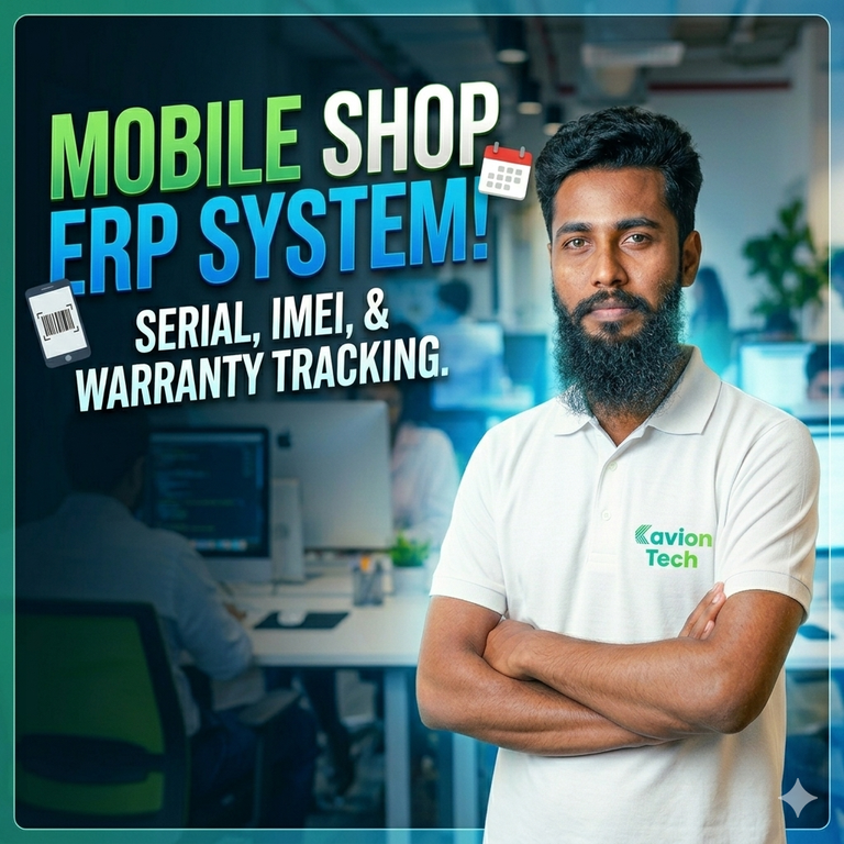 Implementing ERPNext for Mobile Shop Business - Cover Image